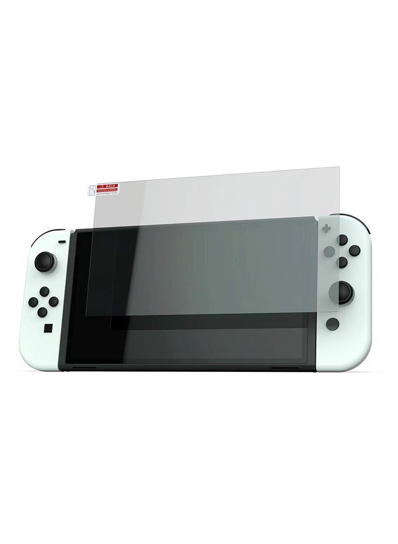 مجموعة حماية لجهاز Switch OLED. تتكون هذه المجموعة من كيس تخزين لموضوع الجهاز Switch OLED، قناع حماي، وغشاء صلب للشاشة. - Image 2